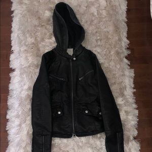 Free People Leather Jacket